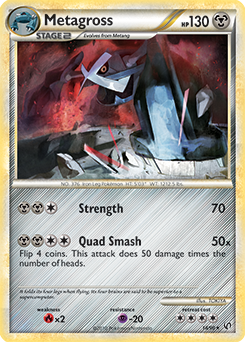 Metagross 18/90 Pokémon card from Undaunted for sale at best price