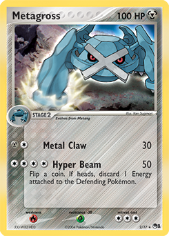 Carte Pokémon Metalosse 2/17 de la série POP 1 en vente au meilleur prix