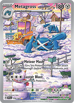 Metagross 178/162 Pokémon card from Temporal Forces for sale at best price