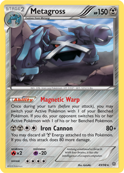 Metagross 49/98 Pokémon card from Ancient Origins for sale at best price