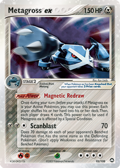 Metagross EX 95/108 Pokémon card from Ex Power Keepers for sale at best price