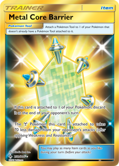 Carte Pokémon Barrière de Métal Renforcé 232/214 de la série Alliance Infallible en vente au meilleur prix