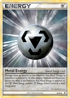 120/123 1x Metal Energy Uncommon Mysterious Treasures Pokemon Near Mint