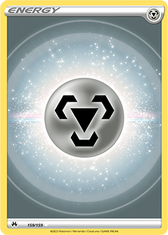 Metal Energy 159/159 Pokémon card from Crown Zenith for sale at best price