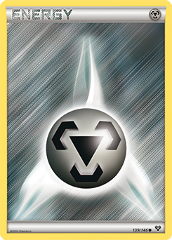 Common Pokémon card Metal Energy 139/146 from X&Y expansion