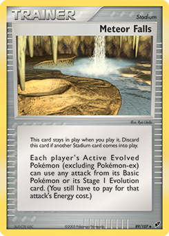 Carte Pokémon Site météore 89/107 de la série Ex Deoxys en vente au meilleur prix