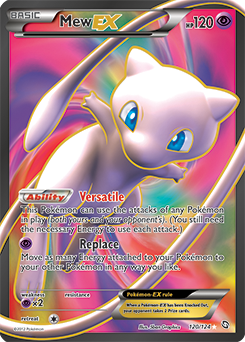 Mew EX 120/124 Pokémon card from Dragons Exalted for sale at best price