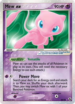 Mew EX 88/92 Pokémon card from Ex Legend Maker for sale at best price