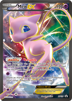 Carte Pokémon Promo Mew EX XY126 de la série Promos XY