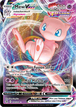 Mew VMAX 114/264 Pokémon card from Fusion Strike for sale at best price