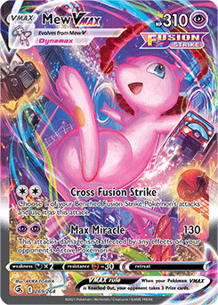 Mew VMAX 269/264 Pokémon card from Fusion Strike for sale at best price