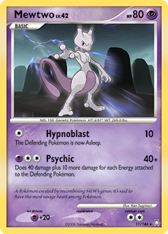Mewtwo 11/146 Pokémon card from Legends Awakened for sale at best price