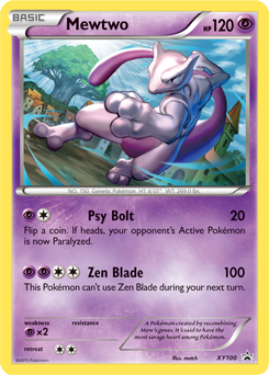 Mewtwo XY100 Pokémon card from XY Promos for sale at best price