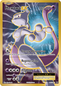 Mewtwo EX 103/108 Pokémon card from Evolutions for sale at best price