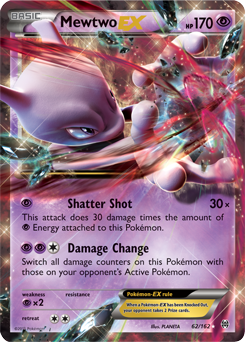 Mewtwo EX 62/162 Pokémon card from Breakthrough for sale at best price