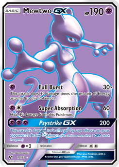 Mewtwo GX 72/73 Pokémon card from Shining Legends for sale at best price