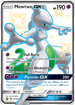 Mewtwo GX SV59/SV94 Pokémon card from Hidden Fates for sale at best price