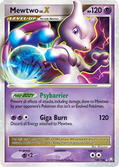 Mewtwo LV.X 144/146 Pokémon card from Legends Awakened for sale at best price