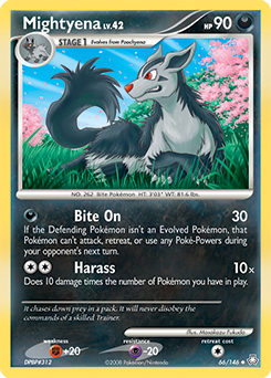 Mightyena 66/146 Pokémon card from Legends Awakened for sale at best price
