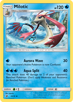 Milotic 29/70 Pokémon card from Dragon Majesty for sale at best price