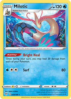 Milotic 39/189 Pokémon card from Darkness Ablaze for sale at best price