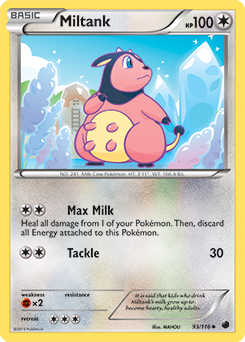 Miltank 93/116 Pokémon card from Plasma Freeze for sale at best price