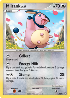 Miltank 44/100 Pokémon card from Stormfront for sale at best price