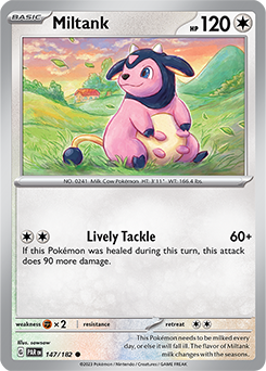 Miltank 147/182 Pokémon card from Paradox Rift for sale at best price