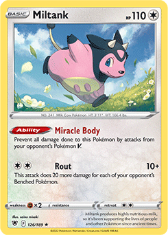 Miltank 126/189 Pokémon card from Astral Radiance for sale at best price