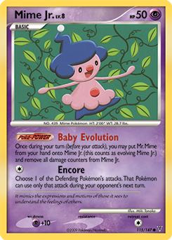 Mime Jr. 115/147 Pokémon card from Supreme Victors for sale at best price