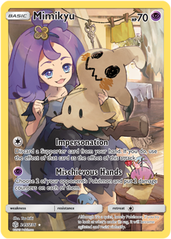 Mimikyu-V (148/163), Busca de Cards