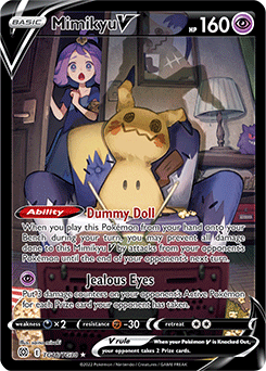 Mimikyu V TG16/TG30 Pokémon card from Brilliant Stars for sale at best price