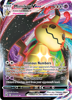 Mimikyu VMAX 069/172 Pokémon card from Brilliant Stars for sale at best price