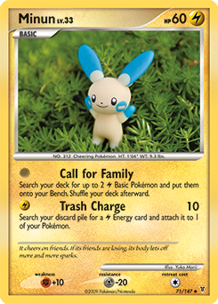 Minun 71/147 Pokémon card from Supreme Victors for sale at best price