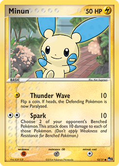 Minun 12/17 Pokémon card from POP 1 for sale at best price