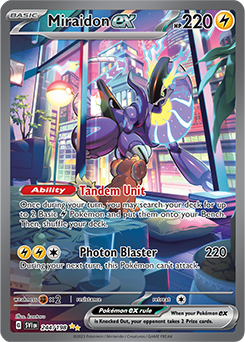 Miraidon ex 244/198 Pokémon card from Scarlet & Violet for sale at best price