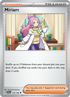 Miriam 179/198 Pokémon card from Scarlet & Violet for sale at best price