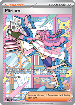 Miriam 251/198 Pokémon card from Scarlet & Violet for sale at best price