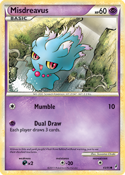 Misdreavus 65/95 Pokémon card from Call of Legends for sale at best price