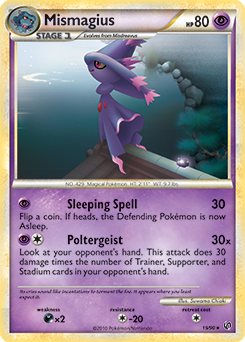 Mismagius 19/90 Pokémon card from Undaunted for sale at best price