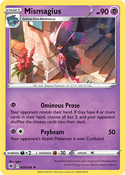 Mismagius 059/189 Pokémon card from Astral Radiance for sale at best price
