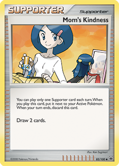 Mom's Kindness 83/100 Pokémon card from Majestic Dawn for sale at best price