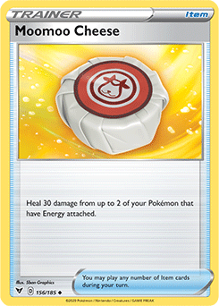 Moomoo Cheese 156/185 Pokémon card from Vivid Voltage for sale at best price