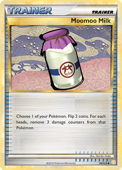 Moomoo Milk 185/214 - Uncommon Pokemon Trainer Card - Lost Thunder Set - NM