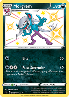 Morgrem SV084/SV122 Pokémon card from Shining Fates for sale at best price