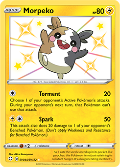 Morpeko SV044/SV122 Pokémon card from Shining Fates for sale at best price