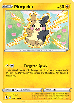 Morpeko 109/264 Pokémon card from Fusion Strike for sale at best price