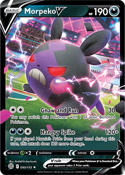 Morpeko V 095/172 Pokémon card from Brilliant Stars for sale at best price