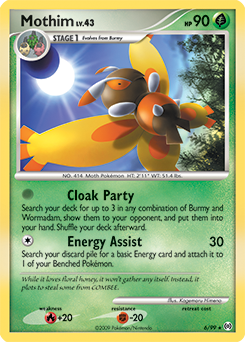 Carte Pokémon Mothim 6/99 de la série Arceus en vente au meilleur prix