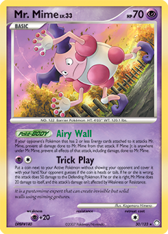 Mr. Mime 30/123 Pokémon card from Mysterious Treasures for sale at best price